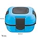 Lunch Box Bag Set for Adults and Kids ~ Pinnacle Insulated Leakproof Thermo Lunch KitLunch BagThermo bottle2 Lunch ContainerMatching Cutlery ~Blue