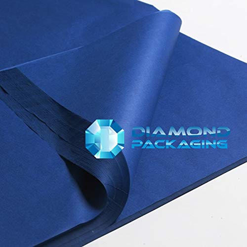 Diamond Packaging Diamond 18x28-Blue Tissue 100x, Blue, 450mm x 700mm