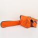 QEES 18 inch Chainsaw Chain Case, Woodworking Tools Bag, Heavy Duty Chainsaw Carrying Case, Portable Tote Bag for Lumberjack GJB47 (Orange)