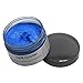 Rotus Hair Color Wax Natural Ash Matte Long-lasting Professional Strong Hair Lacquers Gel Cream 4.23oz for Men and Women (Blue)