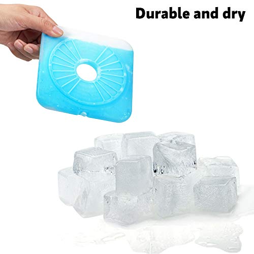 RINBOTTLE Ice Packs for Lunch Box Slim Reusable Freezer Dry Ice Pack