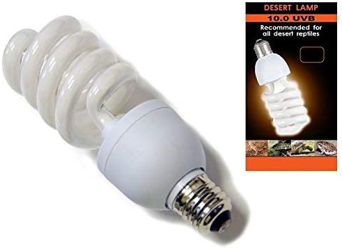 HERITAGE 13W 26W COMPACT LAMP 2.0 5.0 10.0 UV BULB VIVARIUM REPTILE TERRARIUM (RTT05 Compact 13W 10.0 UVB bulb)
