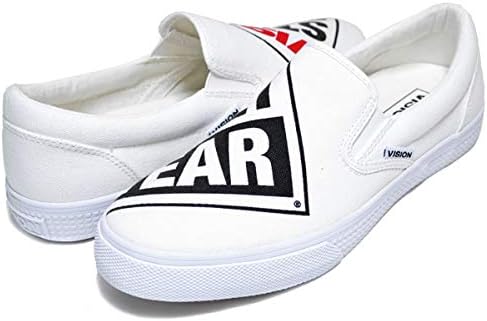 Amazon ヴィジョン アヴィラ Vision Avila White Vsw 6154 000 スリッポン スニーカー スケート ビジョン ストリート ウェア ホワイト 並行輸入品 Vision Street Wear ヴィジョンストリートウェア スニーカー