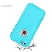 iPhone 6S Waterproof Case, Pandawell Slim Thin Light Dirt/Dust Proof Snowproof Shockproof Case Full Body Underwater Protective Cover for Apple iPhone 6 / iPhone 6S 4.7 inch - Teal