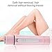 Facial Hair Removal for Women, 4 in 1 Painless Electric Hair Removal Kit, Lady Grooming Kit-Waterproof, Included Facial Shaver, Nose Hair & Eyebrow Trimmer, Body Shaver
