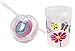 nuspin kids 8 oz Sip & Spin Straw Cup + Bonus Zoomi Straw, Butterflies Fly Around When You Drink