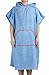 Winthome Changing Towel Robe, Surf Poncho (Blue) Short