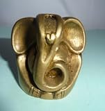 Artcollectibles India Small Brass Lord Ganesha Statue (Hindu God)for Diwali Navratri Puja Religious Ganesh Chaturthi Hindu Prayers -Diwali Gift
