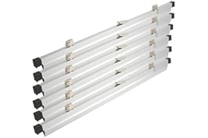 Brookside Design Blueprint Holder – 24 Inch Set of 6 Clamps For Construction Plan, Architectural Drawings, And Blueprints – Heavy Duty Clips - PC624