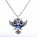 Blue Owl Pendant Necklace - Perfect Jewelry Gift