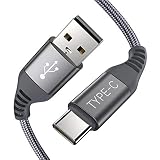 MCSPER USB Type C Cable 3FT 2PACK,USB-C Charging Cord Fast Charger Compatible with Samsung Galaxy Note 9 8 S10 S9 S8 Plus,LG G7 V35 ThinQ,V30,Moto Z3 G6 X4,Google Pixel 2 XL,OnePlus 6 5T(Grey)