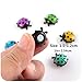 6Pcs Mini Refrigerator Ladybug Magnets Insect Shape, Fridge Magnets, with Magnet for DIY Decoration