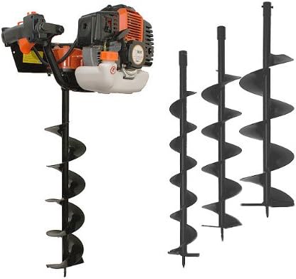 Fuxtec Ea 2 2 Tariere Thermique A Essence Avec Foret Bohrer 100mm 150mm 200mm Amazon Fr Luminaires Et Eclairage