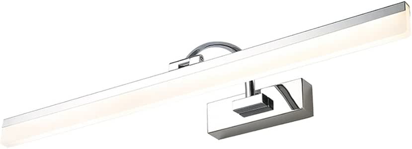 Luces delanteras del espejo del cuarto de baño del acero inoxidable