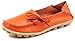 Kunsto Women's Leather Casual Loafer Flat Shoes