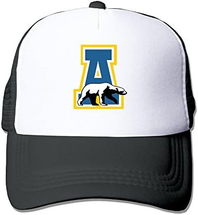 CCbros University Of Alaska Fairbanks Sunbonnet Mesh Back Hats Caps One Size Fit All Black