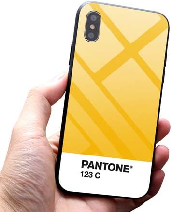 Fitted Cases - Tempered Glass Customized Phone Case for iPhone 7 7Plus X 6S 6 Plus DIY Pantone Phone Cover for iPhone Xs MAX XR 8 Pure Color - by LENALE - 1 PCs