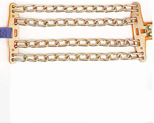 Mioahd 車のタイヤスノーアイスチェーンベルト冬の滑り止めsuvホイールチェーンマッド