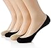 Dr. Anison Ultra Low Cut Liner No Show Socks Women Pack of 4 Pair 6 pair ( Fit Size 6-11)