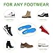 EHZNZIE Plantar Fasciitis Feet Insoles with High Arch Supports and Cushioning Orthotics Inserts Relieve Flat Feet, Foot Pain and High Arch (M (Mens 8-10/ Womens 9-11))