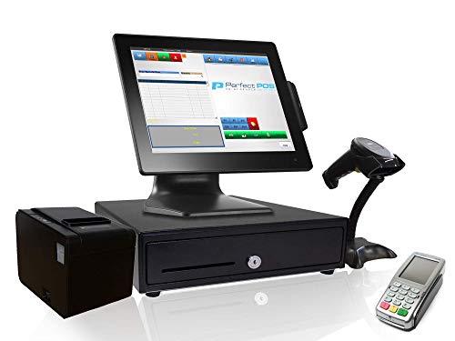 Retail Point of Sale System - Includes Touchscreen PC, POS Software (Retail POS Monthly), Receipt Printer, Scanner, Cash Drawer, Credit Card Swipe Reader, and Perfect POS Payments Pinpad - Thumbnail 6