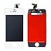 WEELPOWER LCD Touch Screen Digitizer Glass Replacement Assembly for iPhone 4S with Repair Tool (White)