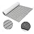 1sheet 91"x35.4"x0.24" light grey+black Marine Flooring Faux Teak EVA Foam Boat Decking Sheet