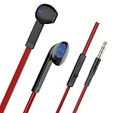 PWOW Earbuds Wired Earphones Headphones with Microphone for iPhone