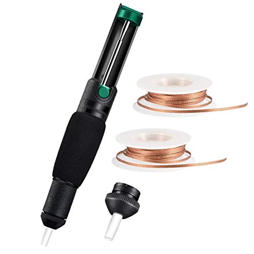 Solder Sucker, Desoldering Pump Solder Sucker Tool, No Clog Solder Removal To - View #11