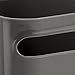 mDesign Deep Plastic Bathroom Bin with Handles - Storage Organizer for Vanity Countertop, Hold Soap, Body Wash, Shampoo, Lotion, Conditioner, Hand Towels - 10
