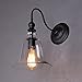 Lightess Clear Glass Sconces Farmhouse Wall Lighting Edison Bell Wall Lamp Shade for Farmhouse Kitchen, CYA100