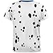 Old Glory Dog Dalmatian Costume Blue Collar All Over Adult T-Shirt