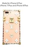 iPhone 6/7/8 Plus Clear Case Elegant Luxury PU Designer Graphic Cover Case For Apple iPhone 6, 7 and iPhone 8 Plus Only