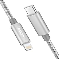 Lecone USB C to Lightning Cable [3.3ft Apple MFi Certified] Supports Power Delivery Fast Charging Syncing with Type C PD Charger, Compatible for iPhone Xs Max XR X 8 Plus 8,iPad Pro 12.9,iPad Air 3