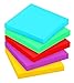 Post-it Notes, 3 in x 3 in, 5 Pads, America’s #1 Favorite Sticky Notes, Jaipur Collection (654-5UC)