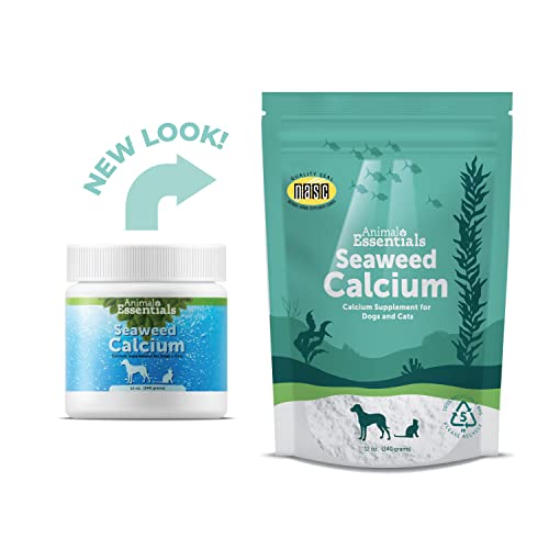 Animal Essentials Seaweed Calcium Supplement for Dogs & Cats, 12 oz
