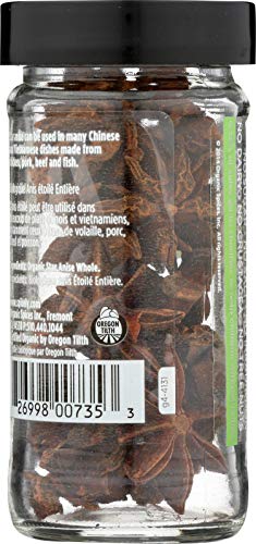 SPICELY Jar Organic Anise Star Whole, 0.5 OZ - Thumbnail 4