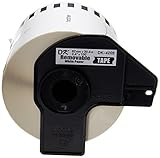 Brother Genuine DK-4205 Continuous Length Paper Tape, Cut-to-Length Label, 2.4” x 100 Feet, (1) Roll Per Box