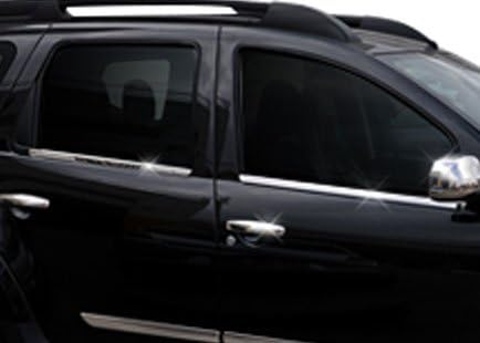 Chromed windows covers lower manufactured in steel 4 pieces