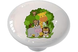 Gotham Decor Baby Animals of The Jungle Drawer/Cabinet Knob