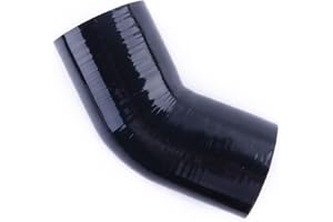 OHOB-COOL 45 Degree 3 Inch Elbow Silicone Coupler Hose,4-Ply Reinforced Turbo,Intercooler, intake Piping Hoses ID 3“(76mm)