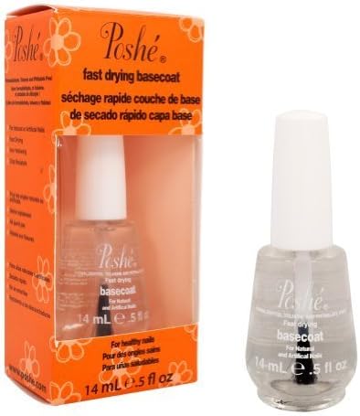 PosheSuper Fast Drying Basecoat 0.5oz by Base Coat