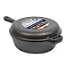Westinghouse Pre-Seasoned Cast Iron 3 Quart Dutch Oven with Skillet Lid