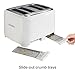 Proctor Silex 24216 Toaster with Wide Slots & Toast Boost, 4-Slice, White