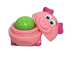 Bebe Bartoons Fun Lip Balm Collectible Animal Characters and Refills-Style - Pig