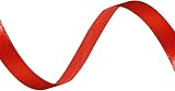 ZHIHUI Red Satin Ribbon 10mm 22m Wedding Gift Wrapping Hair Bows view 2
