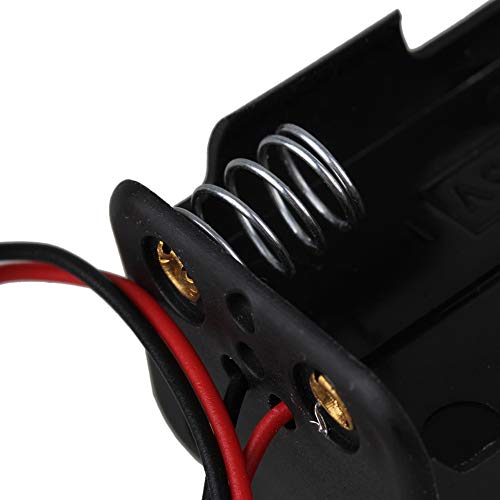 BQLZR Schwarz Metall Kunststoff n10005 AA 1,5 v 4 Slot Batterie Box fit für rc Buggy LKW Rennwagen – Bild 5