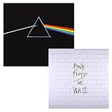 The Dark Side Of The Moon - The Wall - Pink Floyd - HQ Remastered Original Vinyl 180g - 2 LP Vinyl Album Bundling
