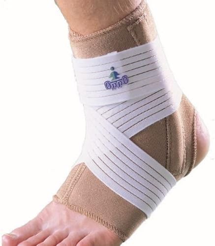 SDA CARE Oppo 1008 Ankle Stabiliser With Double Stays Strap Brace Sprain Relief Support (Medium) by SDA CARE