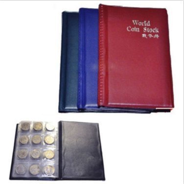 image for Shopline Collection Book, 120 Coin Storage Holder Album Book for Money